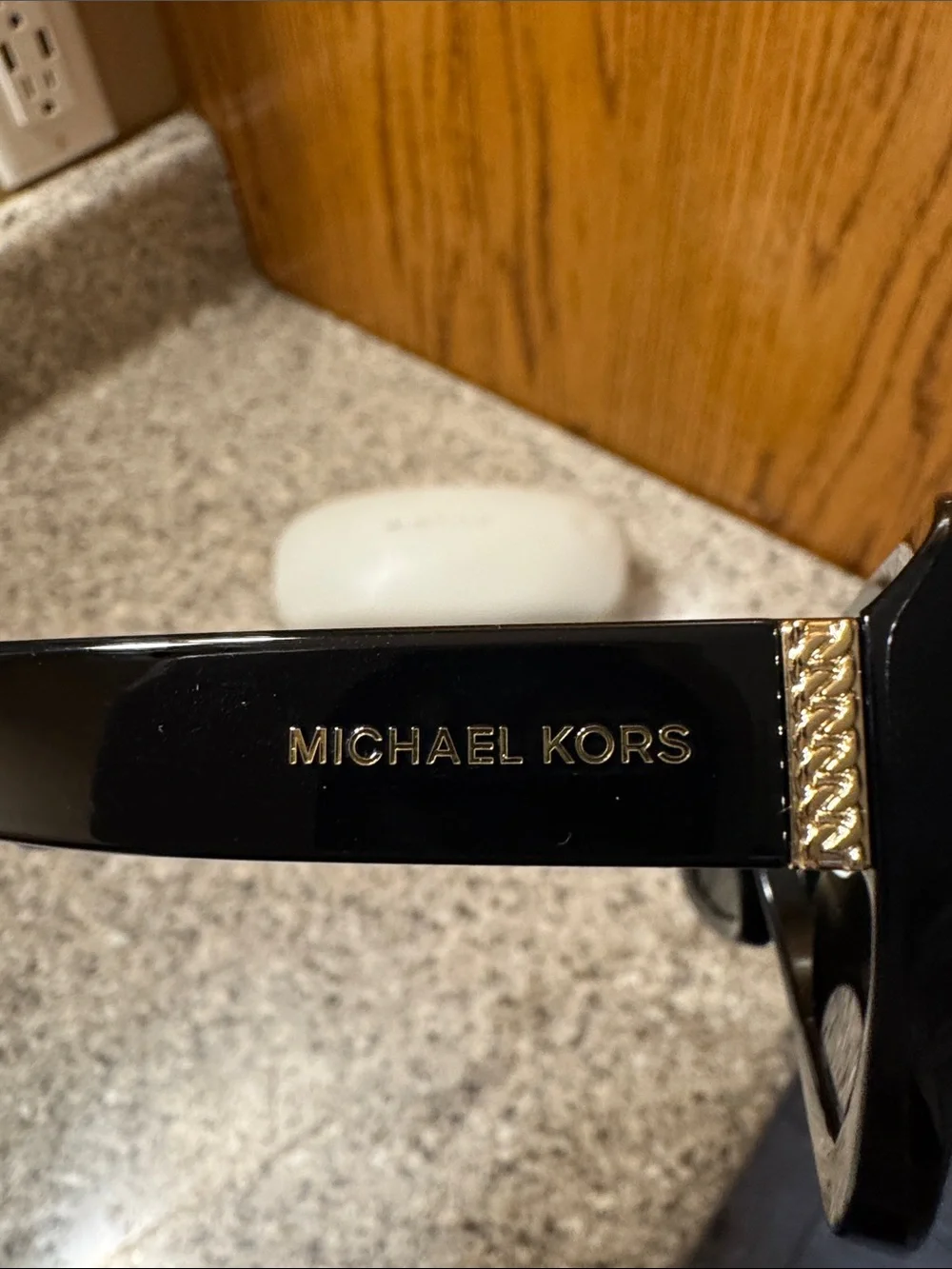 Michael Kors Black Square Frame Women's Sunglasses